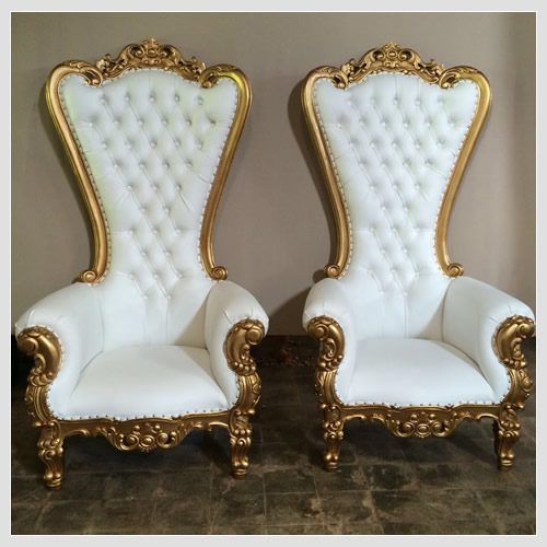 Baltimore Throne Chair - Rent Baby Shower Chair - Rent Tables and
