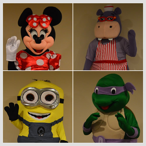 Costume Character Rental - Cartoon Character Costume Rental - Rent